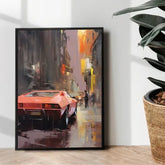 Lamborghini countach 5000 Qv illustration poster - wall art
